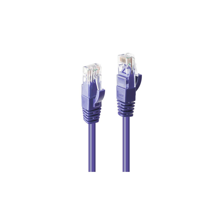 38212-Lindy 48128 cable de red Purpura 15 m Cat6 U/UTP (UTP)