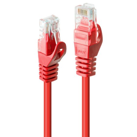 38249-Lindy 48181 cable de red Rojo 0,5 m Cat6 U/UTP (UTP)