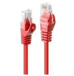 38251-Lindy 48182 cable de red Rojo 1 m Cat6 U/UTP (UTP)