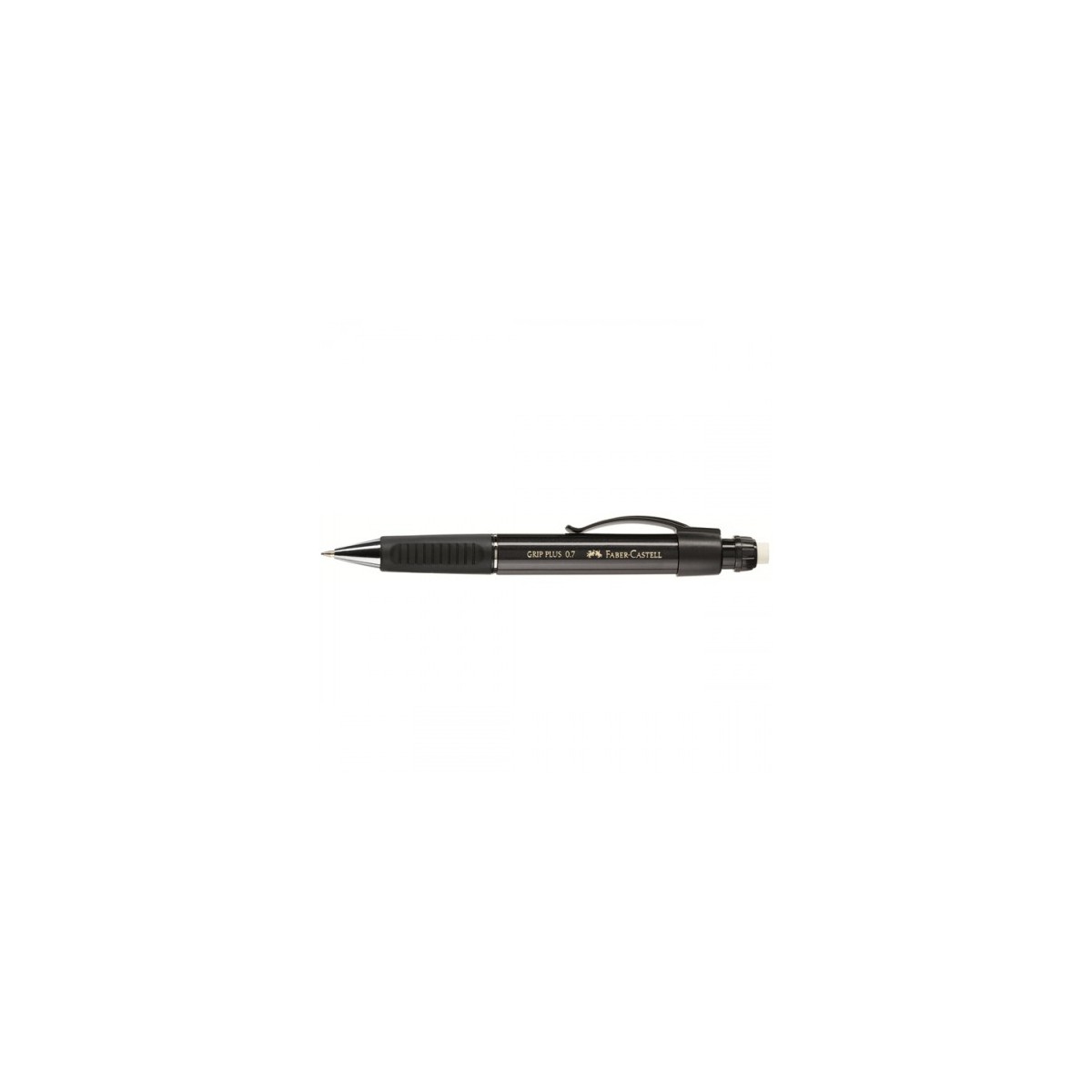 PORTAMINAS GRIP PLUS 07MM NEGRO FABER CASTELL 130733