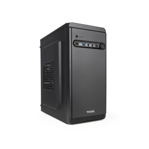 38403-TooQ Caja Minitorre Micro-ATX "DODEKA ULTRA" Negra