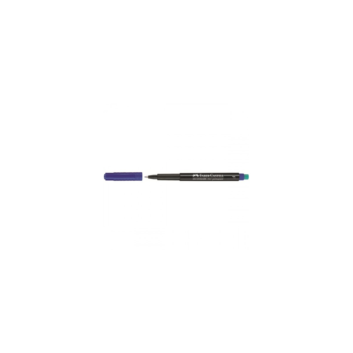 MARCADOR PERMANENTE MULTIMARK PUNTA FINA AZUL FABER CASTELL 151351