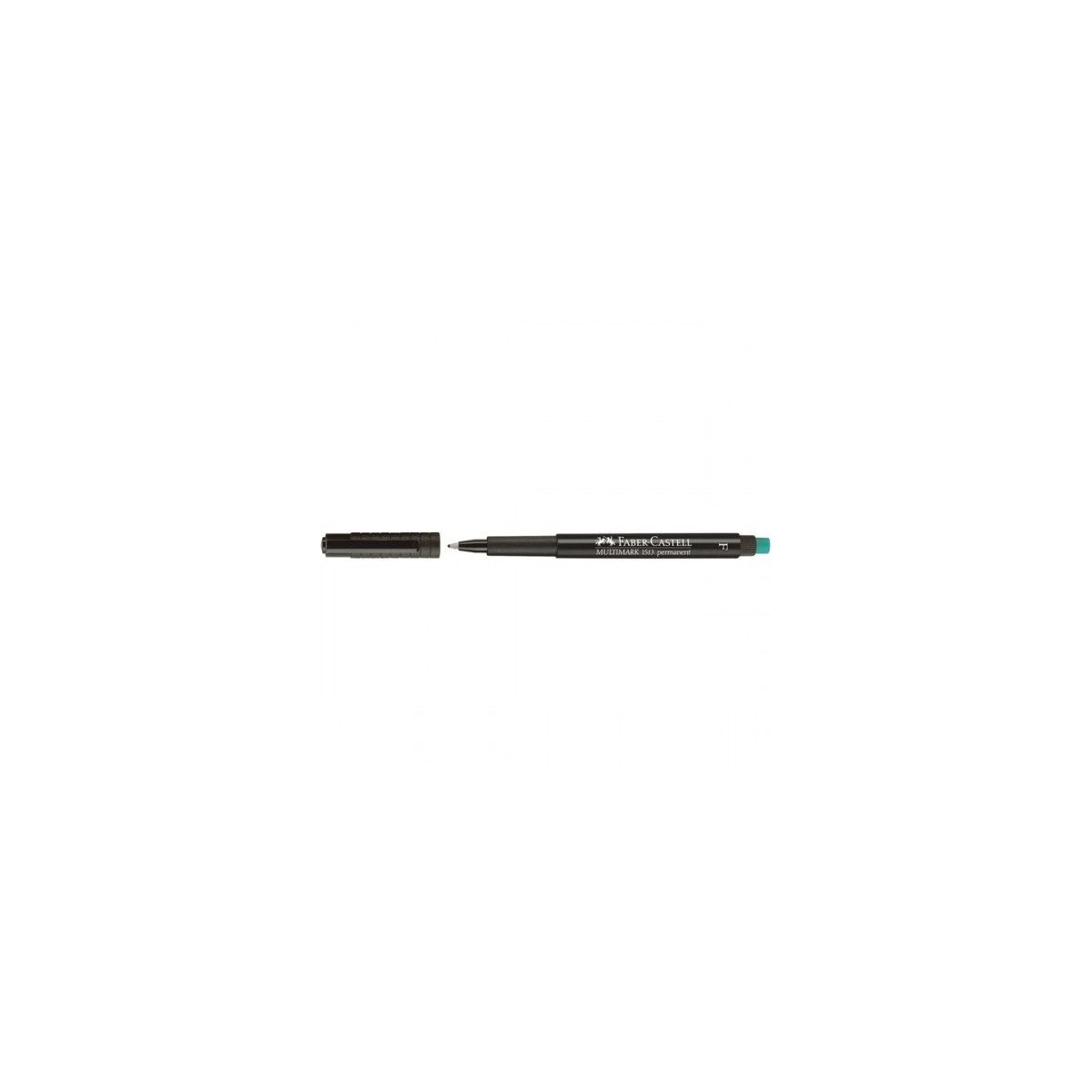 MARCADOR PERMANENTE MULTIMARK PUNTA FINA NEGRO FABER CASTELL 151399