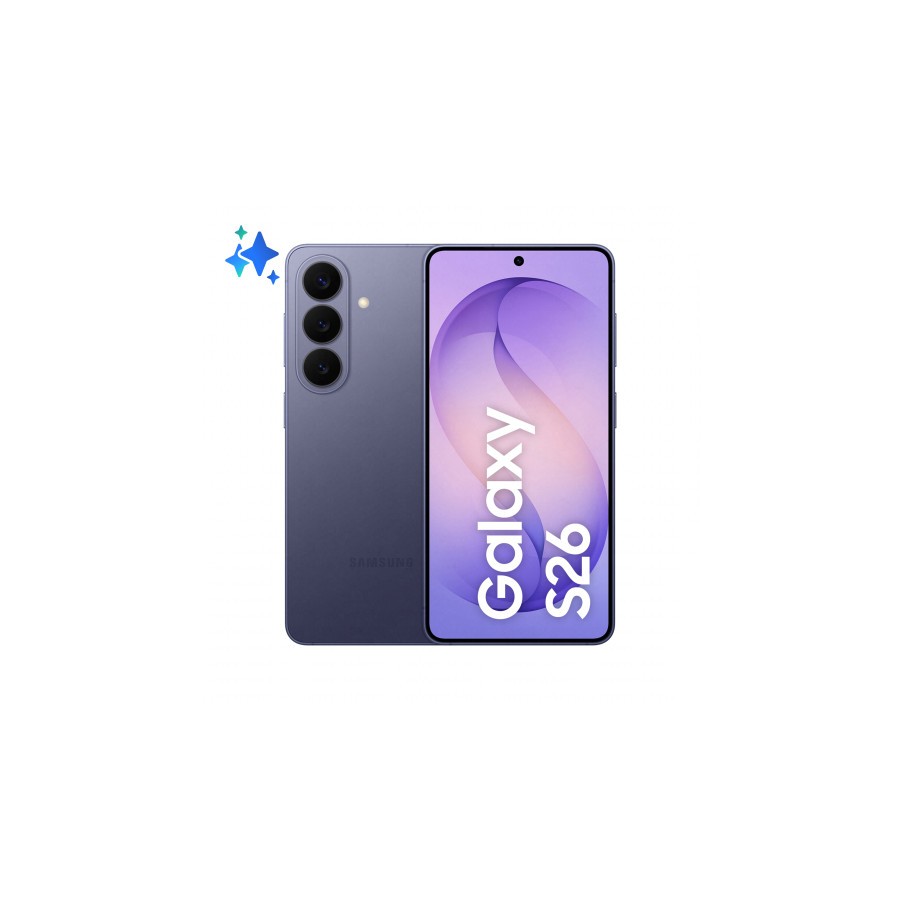 38443-Samsung Galaxy S26 16 cm (6.3") SIM doble Android 16.0 5G USB Tipo C 12 GB 256 GB 4300 mAh Violeta