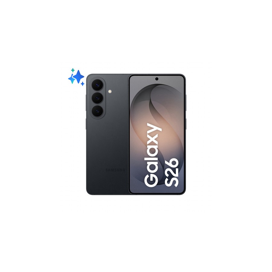 38445-Samsung Galaxy S26 16 cm (6.3") SIM doble Android 16.0 5G USB Tipo C 12 GB 512 GB 4300 mAh Negro