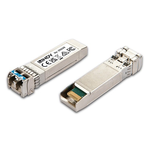 38514-Lindy 25039 red modulo transceptor Fibra optica 10000 Mbit/s SFP+ 1310 nm