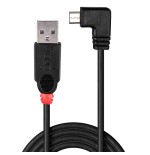 38520-Lindy 31977 cable USB USB 2.0 2 m USB A Micro-USB B Negro