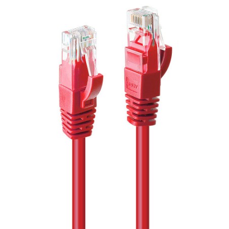 38573-Lindy 48032 cable de red Rojo 1 m Cat6 U/UTP (UTP)