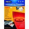 386-PACK 100 BOLSAS PLASTIFICACION 154X216 125 MICRAS A5 FELLOWES 5307302