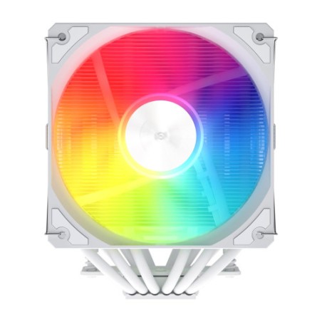 38686-FSP REFRIGERACIONES DE AIRE INTEL LGA 1851/1700/1200 AMD AM4/AM5 120MM WHITE TOP COVER HIGH-PERFORMANCE QUIET PWM