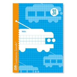 3874-LIBRETA CUBIERTA BASICA 4o RAYADO 3 MM 30 HOJAS LAMELA 06003