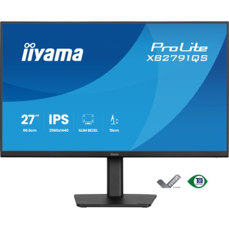 38926-MONITOR IIYAMA 27" IPS, 4-SIDE SLIM BEZEL  2560X1440 75HZ