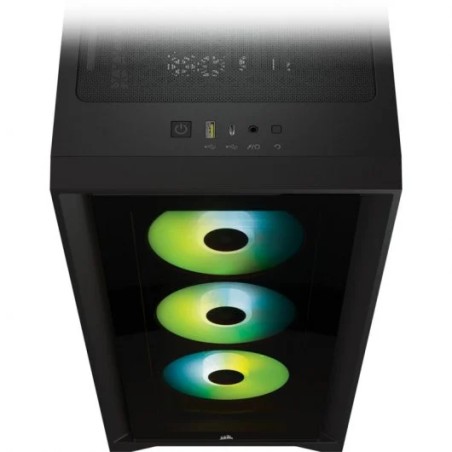 38954-CAJA CORSAIR FRAME 4000X RS MID-TOWER BLACK CC-9011302-WW