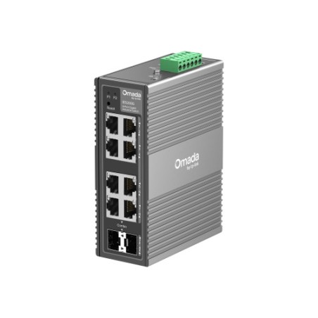 39101-TP-LINK IES208G SWITCH INDUSTRIAL GIGABIT OMADA DE 8 PUERTOS EASY MANAGED PUERTOS: 6 PUERTOS GIGABIT RJ45, 2 PUERT