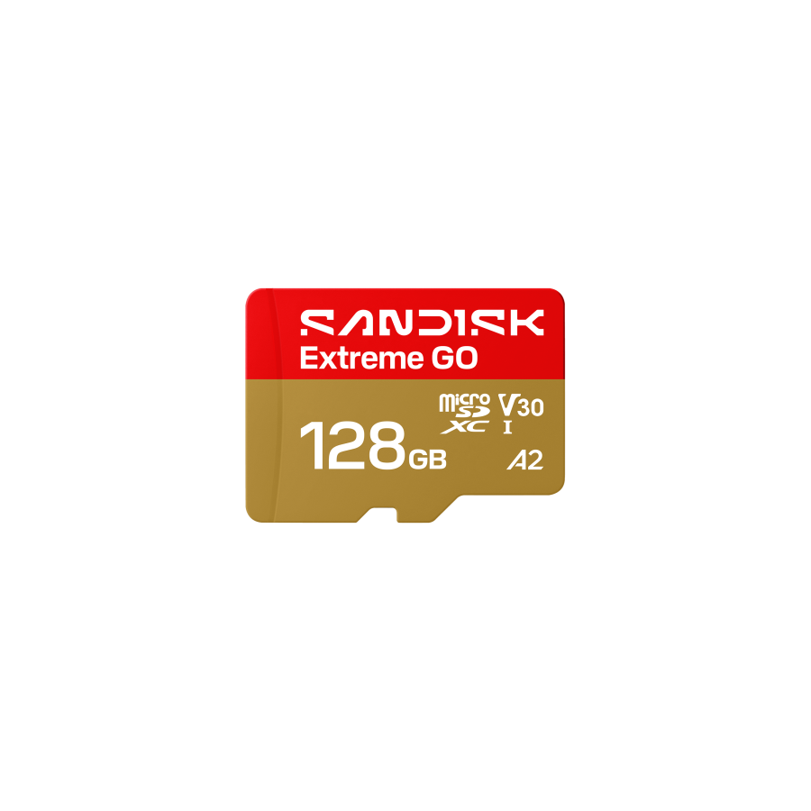 39156-SANDISK EXTREME GO MICROSD UHS-I 128GB MICROSD 240MB/S(R) / 120MB/S(W)