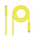 39207-Nanocable Cable de red latiguillo RJ45 LSZH Cat.6A UTP AWG24, Amarillo, 3.0m