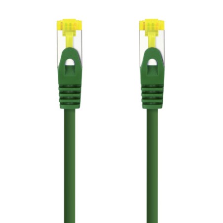 39222-Nanocable Cable de red latiguillo RJ45 LSZH Cat.6A SFTP AWG26, Verde, 0.5m
