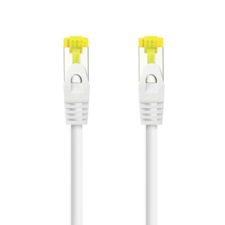 39224-Nanocable Cable de red latiguillo RJ45 LSZH Cat.6A SFTP AWG26, Blanco, 0.5m