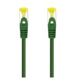 39230-Nanocable Cable de red latiguillo RJ45 LSZH Cat.6A SFTP AWG26, Verde, 1.0 m