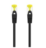 39244-Nanocable Cable de red latiguillo RJ45 LSZH Cat.6A SFTP AWG26, Negro, 3.0 m