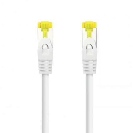 39248-Nanocable Cable de red latiguillo RJ45 LSZH Cat.6A SFTP AWG26, Blanco, 3.0 m
