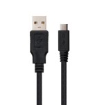 39266-Nanocable 10.01.0503 cable USB 3 m USB 2.0 USB A Micro-USB B Negro