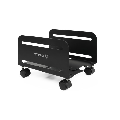 39279-TooQ Soporte metalico para CPU de suelo con ruedas