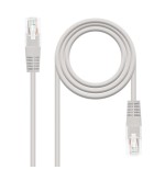 39417-NANOCABLE CABLE RED LATIGUILLO RJ45 CAT.6 UTP AWG24, 25 CM