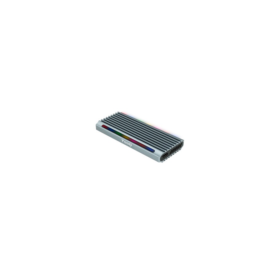 39423-TooQ Shinobi Caja externa para unidad de estado solido (SSD) Gris M.2