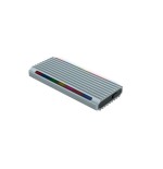 39424-TooQ Shinobi Caja externa para unidad de estado solido (SSD) Gris M.2