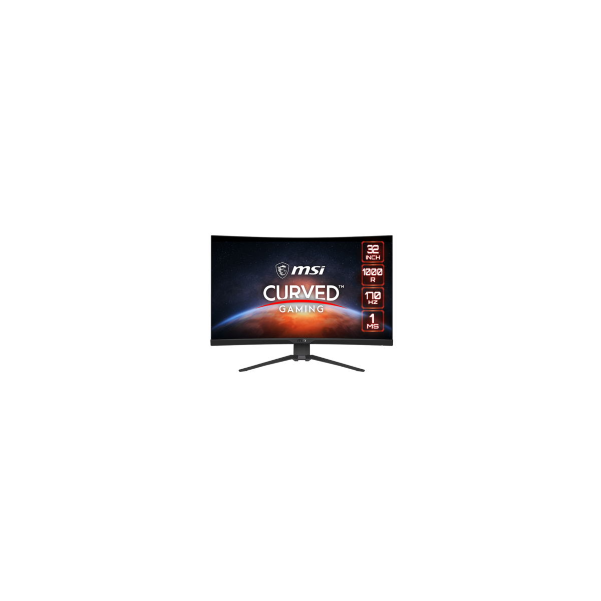 MSI G322CQP pantalla para PC 80 cm 315 2560 x 1440 Pixeles Wide Quad HD LCD Negro