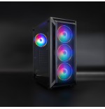 39570-TooQ Caja Semitorre Gaming Ragnarok, Negra