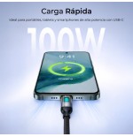 39657-SUBBLIM CABLE POWERMAG LED 100W C-C 2M