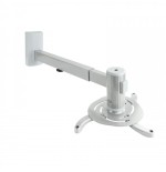 39693-TooQ SOPORTE UNIVERSAL DE PARED GIRATORIO 360o E INCLINABLE PARA PROYECTOR PLATA
