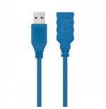 39771-Nanocable 10.01.0901-BL cable USB 1 m USB 3.2 Gen 1 (3.1 Gen 1) USB A Azul