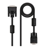 39795-NANOCABLE CABLE DVI A SVGA, DVI 18+5/M-HDB15/M, 5.0 M (10.15.0405)