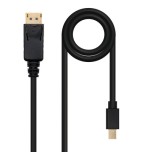 39819-Nanocable DisplayPort, 3m Mini DisplayPort Negro