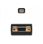 39829-Nanocable CONVERSOR MINI DP A SVGA MINI DP/M-SVGA/H NEGRO 15 CM