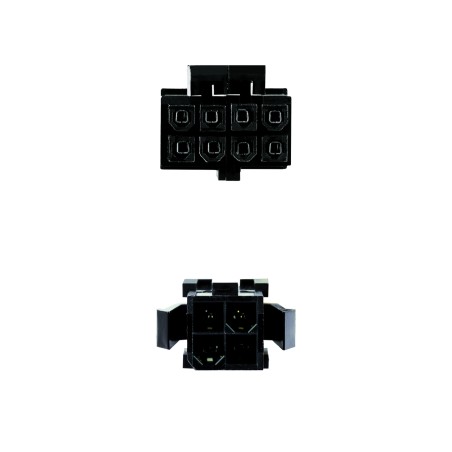 39847-NANOCABLE CABLE ALIM., 4PIN/H-4+4PIN/M, 15CM (10.19.1401)