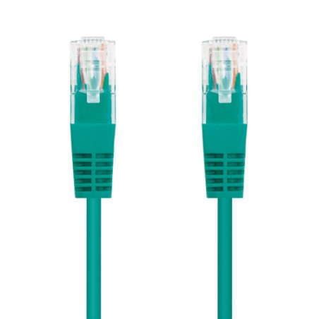 39913-Nanocable 10.20.0401-GR cable de red Verde 1 m Cat6e U/UTP (UTP)