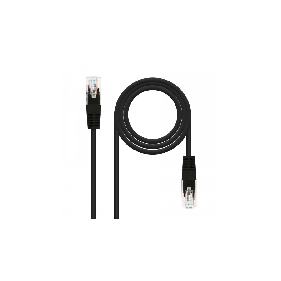 39933-Nanocable 10.20.0403-BK cable de red Negro 3 m Cat6 U/UTP (UTP)