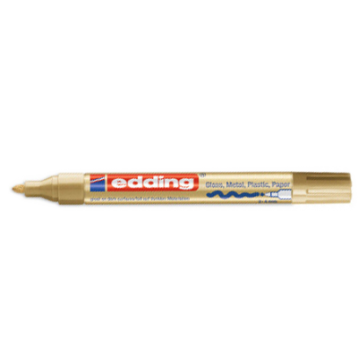 MARCADOR PERMANENTE 2 4MM 750 ORO EDDING 750 53