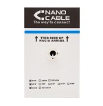 39953-Nanocable CABLE RED RJ45 CAT.6 FTP RIGIDO AWG24, 305 M