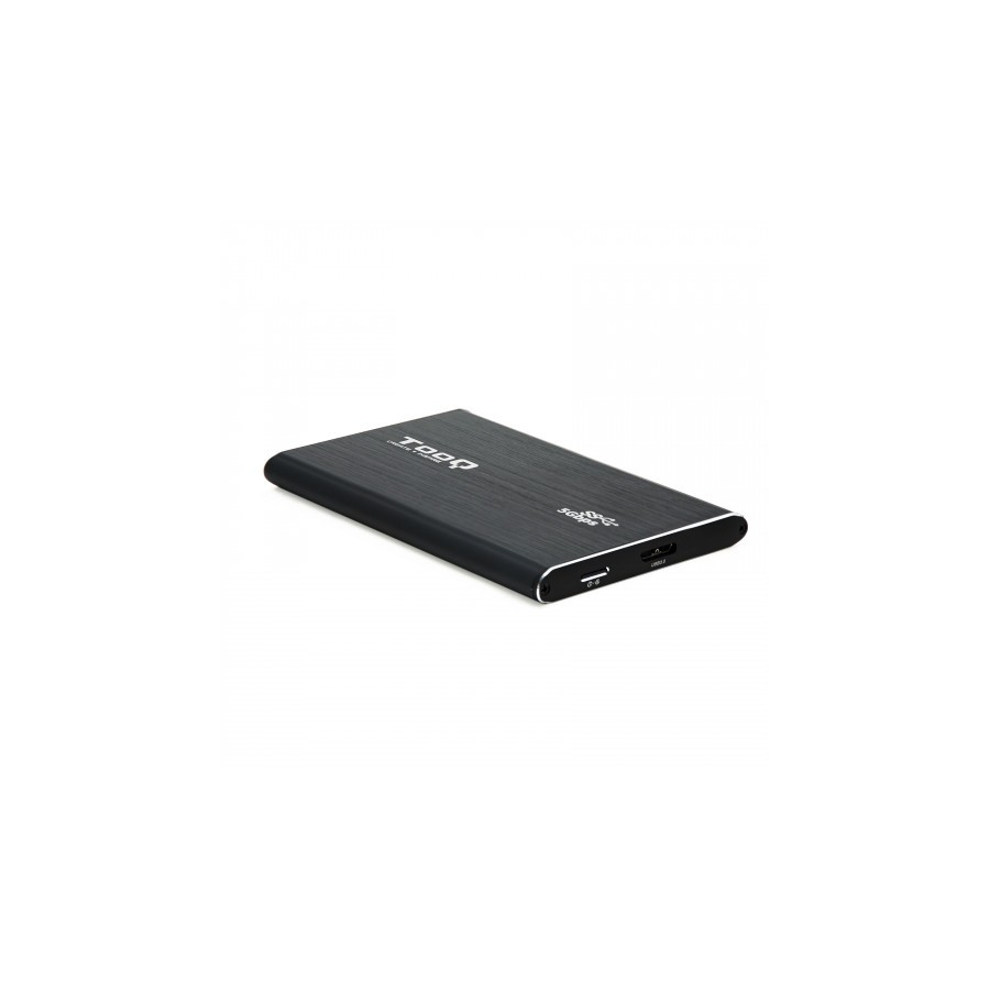 40008-TooQ TQE-2529B caja para disco duro externo Carcasa de disco duro/SSD Negro 2.5"