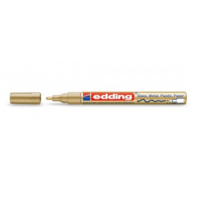 MARCADOR PERMANENTE 1 2MM 751 ORO EDDING 751 53