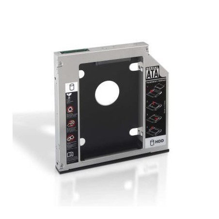 40016-NANOCABLE ADAPTADOR HDD 9,5MM PARA UNIDAD OPTICA PORTATIL 12,7MM