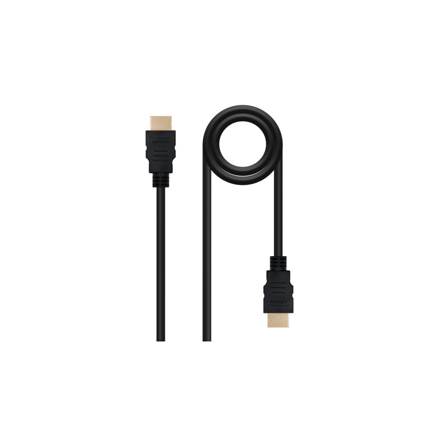 40043-Nanocable CABLE HDMI V1.4 (ALTA VELOCIDAD / HEC), A/M-A/M, 3.0 M
