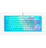40122-Steelseries Apex 3 TKL - US teclado Juego USB QWERTY Ingles de EE. UU. Color aguamarina