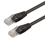 40259-WP WPC-PAT-6U020BL cable de red Negro 2 m Cat6 U/UTP (UTP)