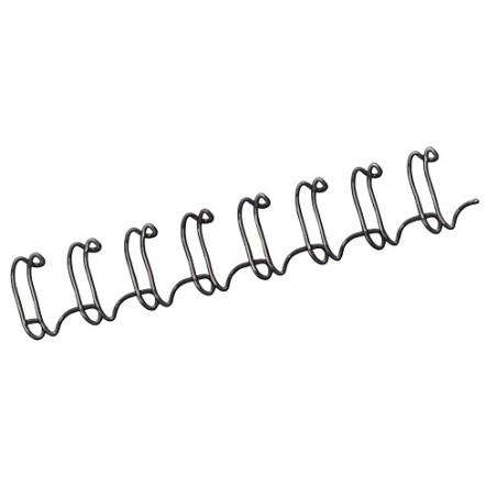 403-PACK 100 WIRES 8 MM. NEGRO FELLOWES 53261